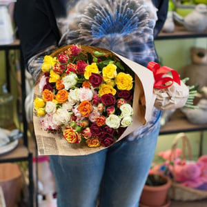 Bouquet of flowers "Bush roses"
