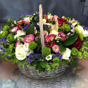 Flower basket 'Paradise morning'