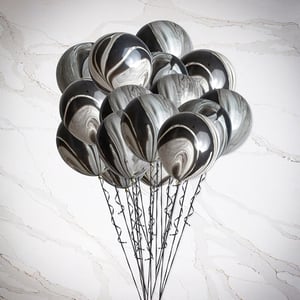 21 Marble Design Balloons