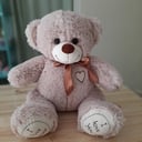 Plush teddy bear, 85 cm tall