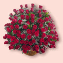 Blumenkorb '100 Gründe für dich'