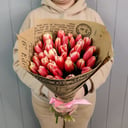 Blumenstrauß 'Bouquet of 35 tulips "Strudel"'