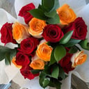 Blumenstrauß 'Farbige Lösung'