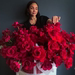 Flower basket 'No. 15: The Devil — Tarot Collection'