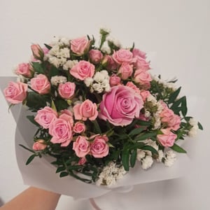 Blumenstrauß 'Pinkes Luftkuss'