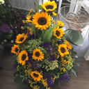 Arrangement mit Sonnenblumen