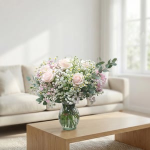 Blumenarrangement 'Flüsternde Eleganz'