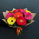 Bouquet of 11 Multicolored Gerberas