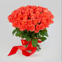 Bouquet of 51 roses "Wow"