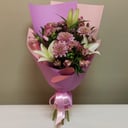 Bouquet 'Lily with Alstroemeria'