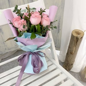 Bouquet 'Pink roses'