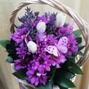 Flower basket 'Lilac garden'