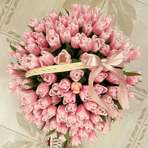 Flower basket '151 tulip'