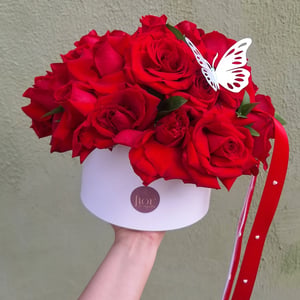 Flower box 'Dream of Roses'