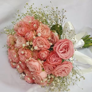 Ramo de novia y boutonniere "Valencia"