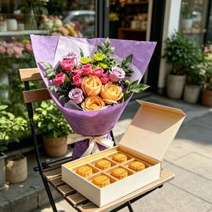 Bouquet 'Mid autumn festival set 4'