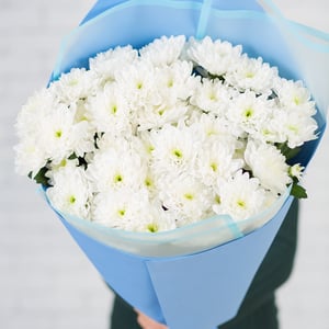 Bouquet 'Snow white chrysanthemum'