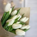 Blumenstrauß 'Tulips in craft'