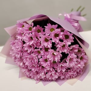 Bouquet 'Pink daisies'
