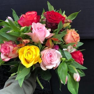 Bouquet 'Saturated paints'