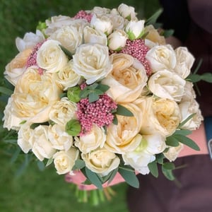 The bride's bouquet
