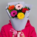 Ramo de 5 gerberas multicolores