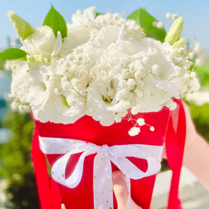 Flower box 'Meringue cake'