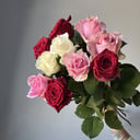 Ramo '10 Rosas de colores mixtos'