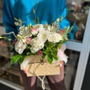 Fashionable Bag with Flowers