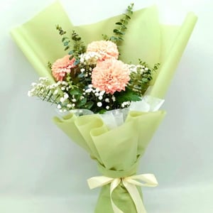 Blumenstrauß 'Pfirsich Stimmung'