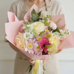 Bouquet 'Buchet trandafiri peach'