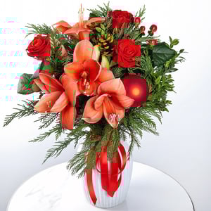 Blumenstrauß 'Mistelzauber'