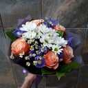 Ramo 'Hydrangea and Waxflower'