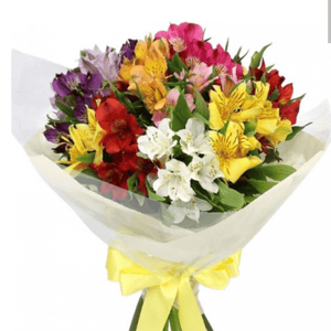 Bouquet 'Buquê de Astromélias Coloridas'