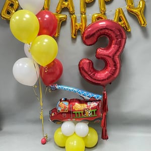 Balloon set 182 - happy birthday