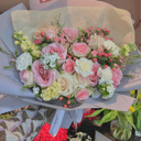 Blumenstrauß 'Lovely pink'