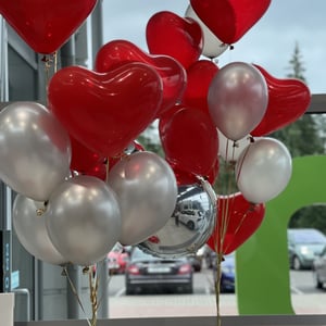 Set of balls "From the bottom of my heart"