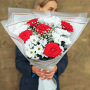 Ramo 'Bouquet of Roses and Chrysanthemums'