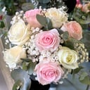 Blumenstrauß 'Brautstrauß mit Rosen'