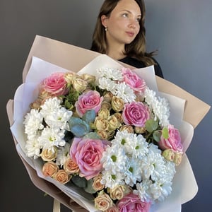 Blumenstrauß 'Beigeträume Strauß'