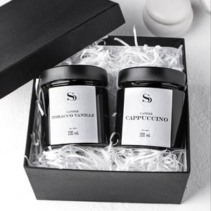 Coffret de bougies parfumées