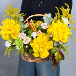 Flower basket '"The Golden Age of Knowledge"'