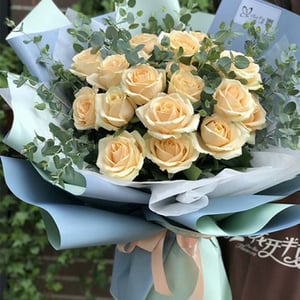 Bouquet 'Romantic champagne'