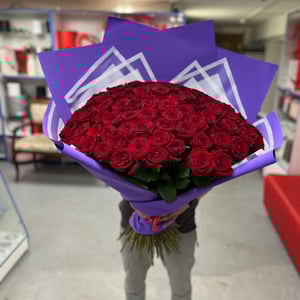 Bouquet "51 red roses"