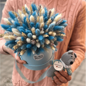 Cielo estrellado de flores secas