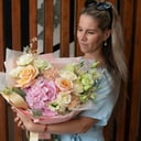 Bouquet with hydrangea