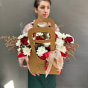 Flowers in a flower bag