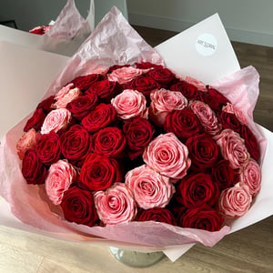 Blumenstrauß Rosige Liebe