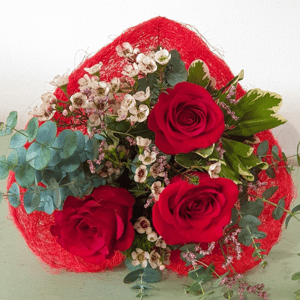 Bouquet 3 rosas - La romántica