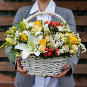 Flower basket 'Constellation love'